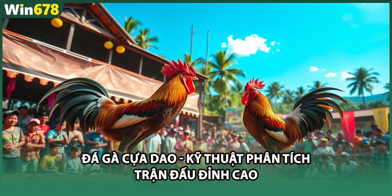 Đá Gà Cựa Dao - Kỹ Thuật Phân Tích Trận Đấu Đỉnh Cao