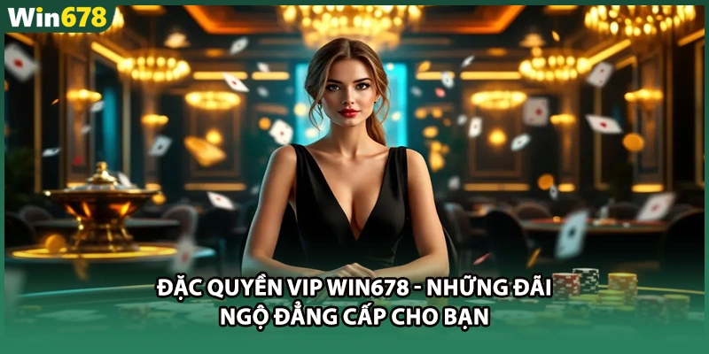 Đặc Quyền VIP WIN678 - Những Đãi Ngộ Đẳng Cấp Cho Bạn