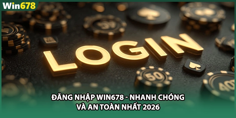 Đăng Nhập WIN678 - Nhanh Chóng Và An Toàn Nhất 2026