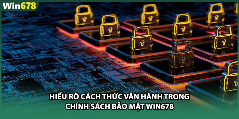 Hiểu rõ cách thức vận hành trong chính sách bảo mật WIN678
