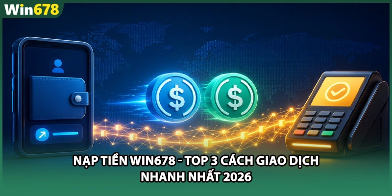 Nạp Tiền WIN678 - Top 3 Cách Giao Dịch Nhanh Nhất 2026
