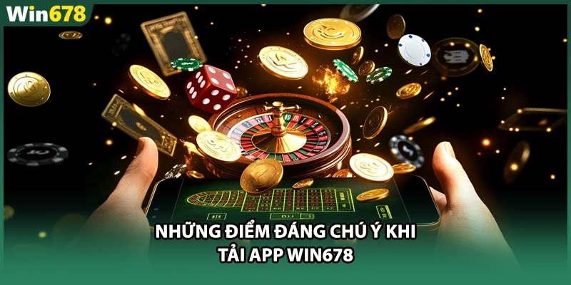Những điểm đáng chú ý khi tải app WIN678