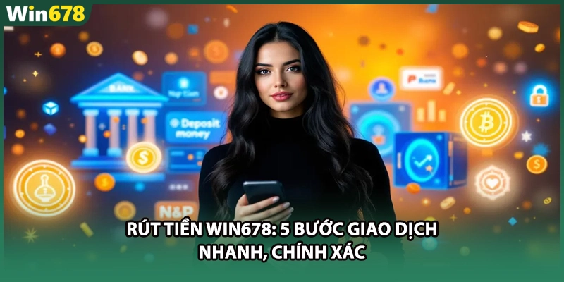 Rút Tiền WIN678: 5 Bước Giao Dịch Nhanh, Chính Xác