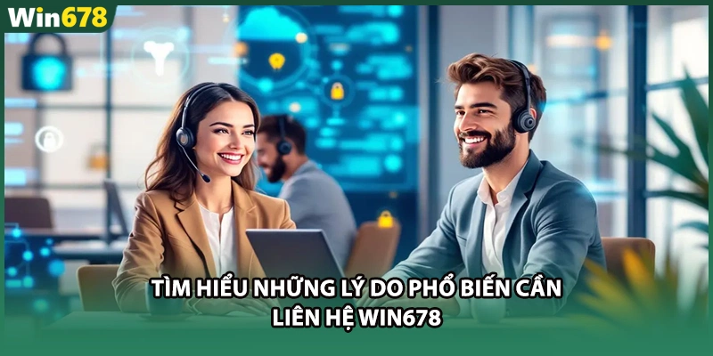 Tìm hiểu những lý do phổ biến cần liên hệ WIN678